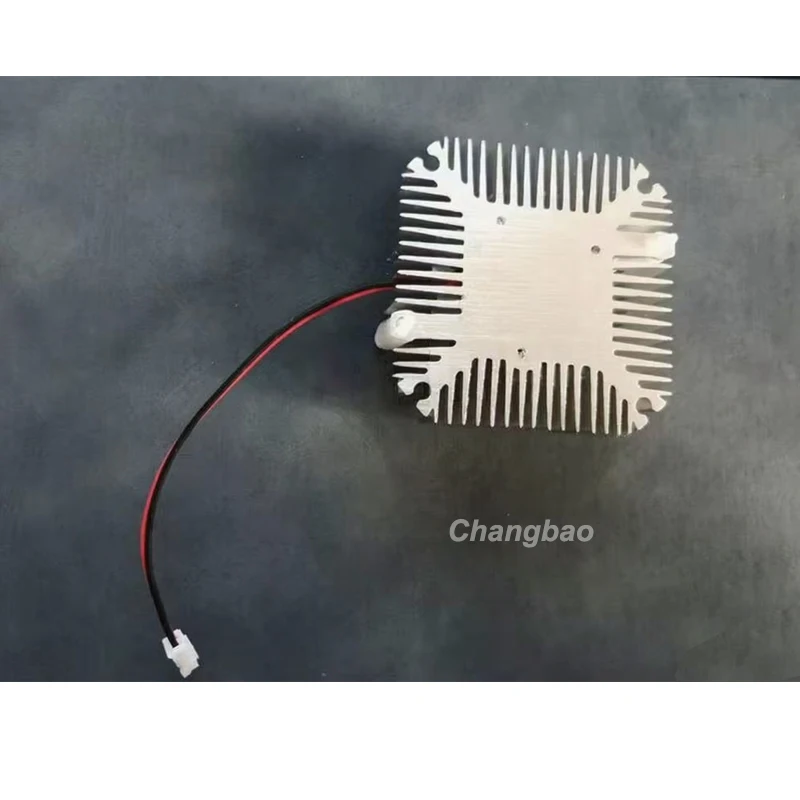 12V 3W 5W 10W 20W High Power Led  Aluminum Heatsink Raditor with Fan Hole Distance 55mm