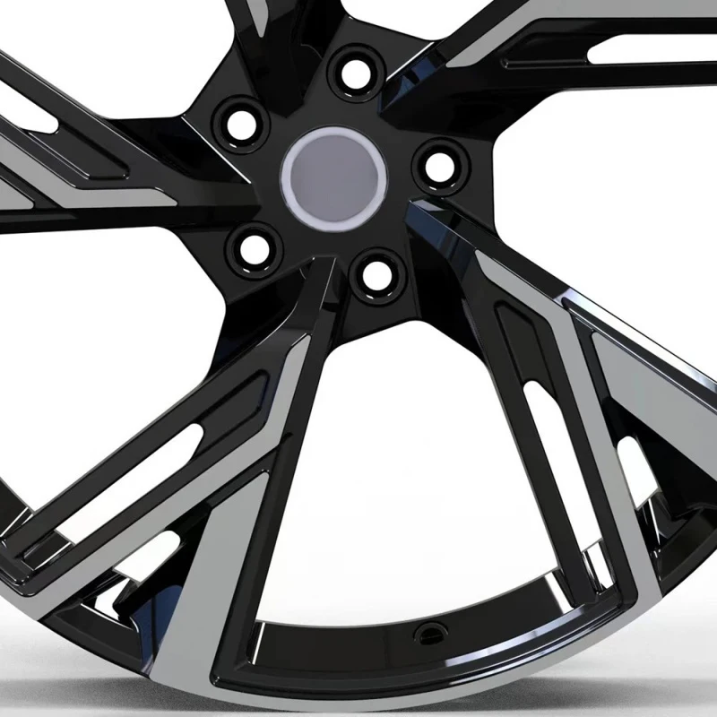 

High Quality 20x9.0 Inch Five Spoke A356.2 Aluminum Alloy Forged Car Wheels Rims 5x112 5x120