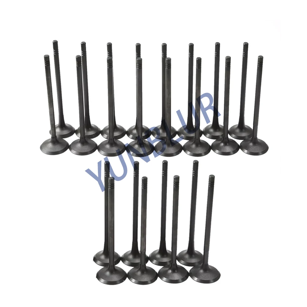 24pcs Enigne Parts Intake & Exhaust Valve Kit Fit 3.0 L Gas 19-25 PT306 AJ20P6 For JAGUAR F-PACE LAND ROVER DEFENDER RANGE ROVER