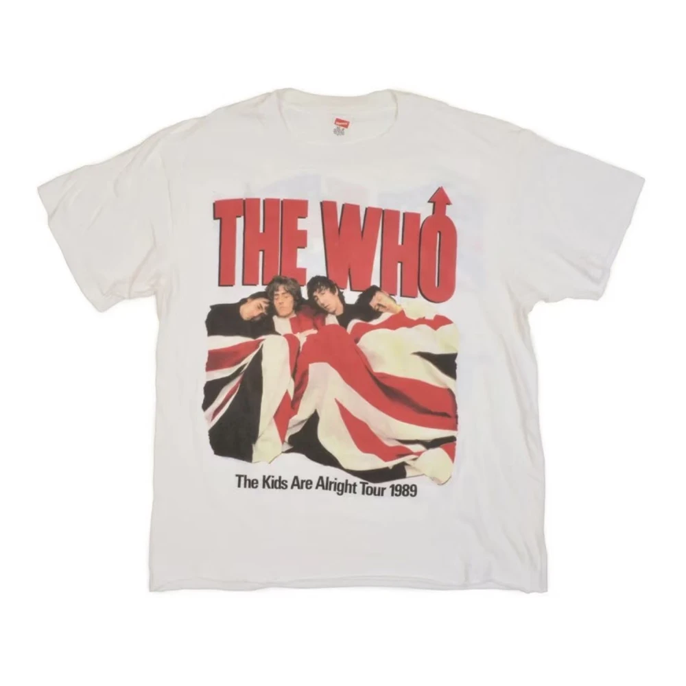 

Винтажная футболка The Who The Kids Are Alright Tour 1989 года, мужские и женские футболки высокого качества, футболка