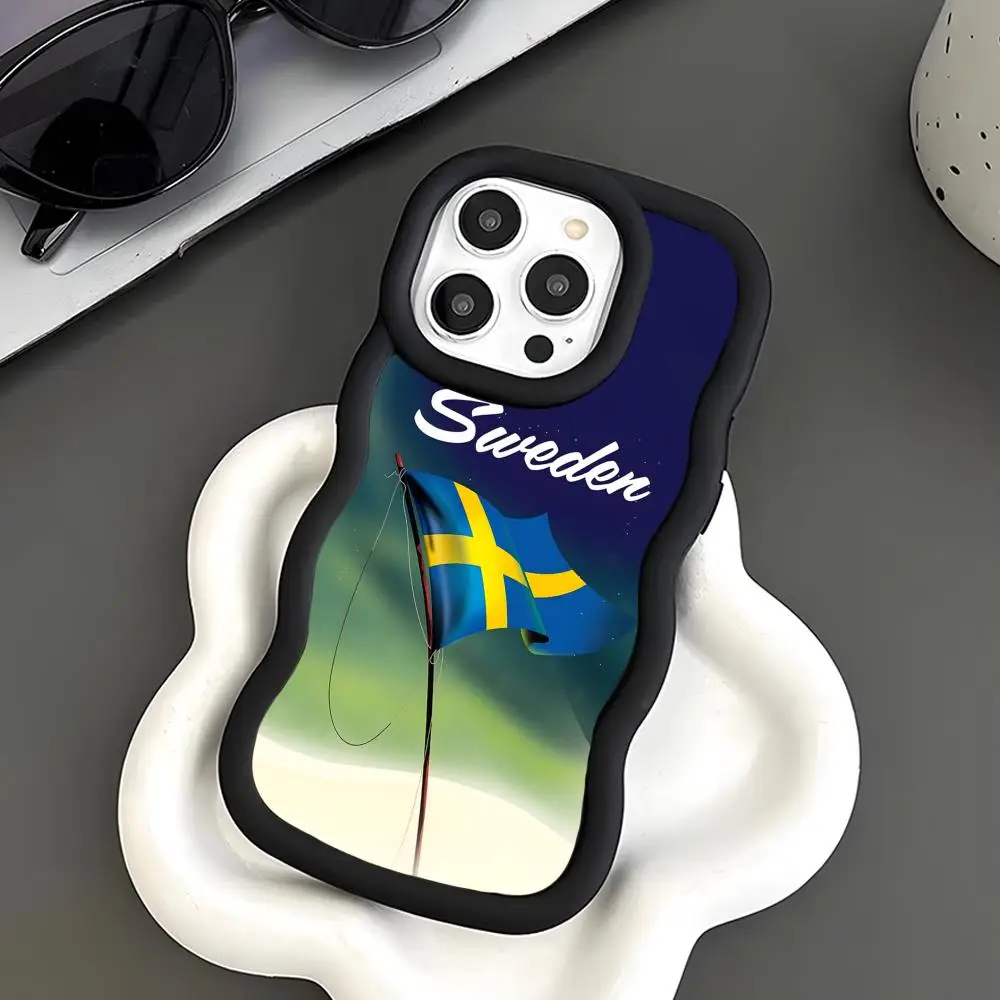Sweden Flag Phone Case for iPh - Phone Cases Sweden のレビューと価格