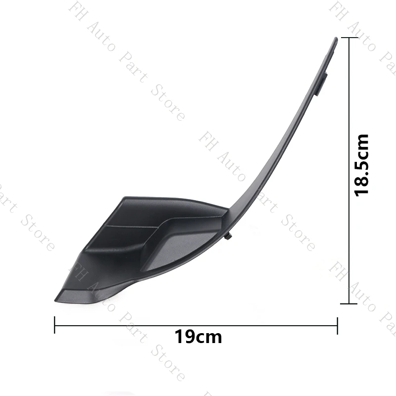 2PCS Front Windshield Wiper Corner Side Water Deflector Plate Cover Lid Panel For Subaru Forester SJ 2013 2014 2015 2016-2018