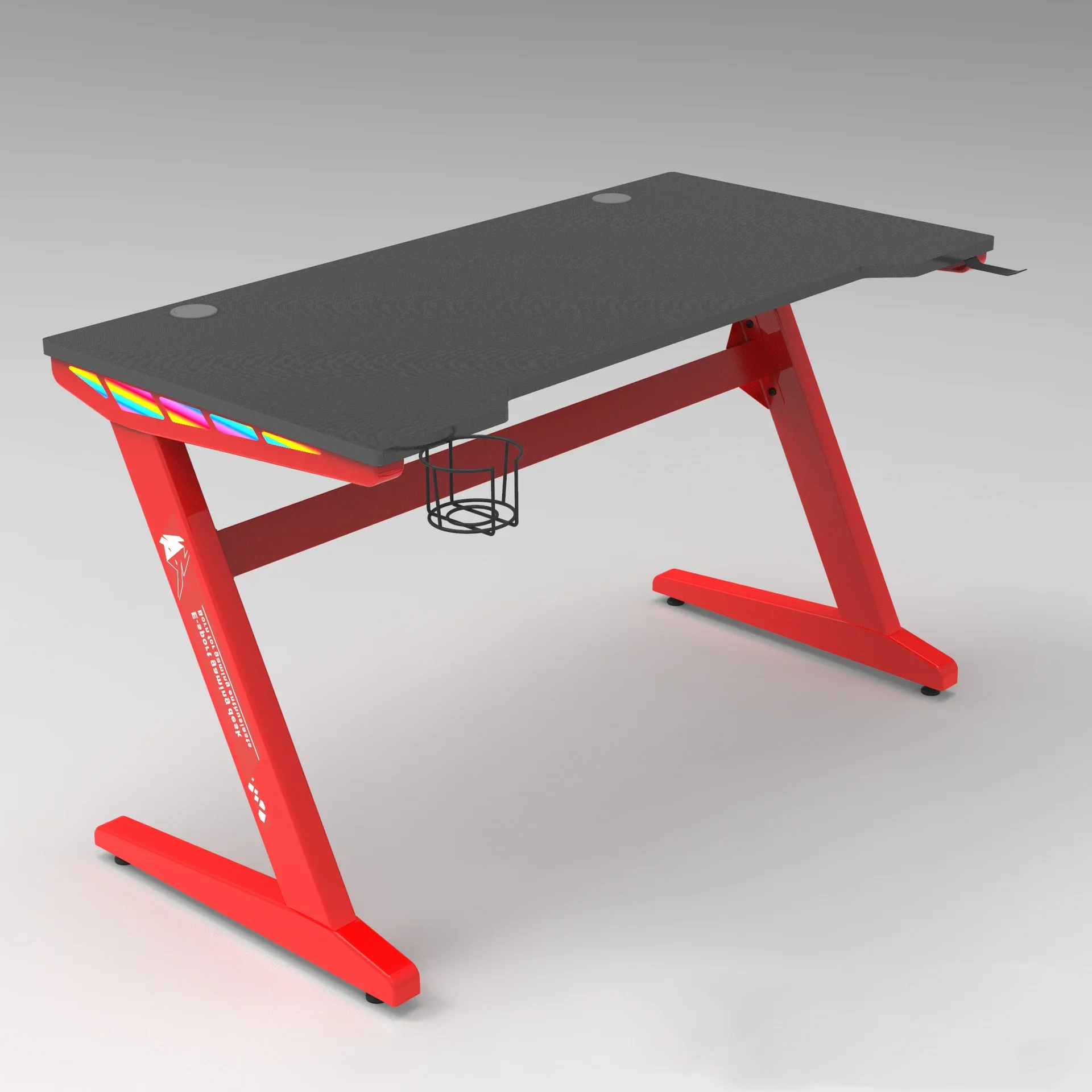 

New Design Computer Desks Remove Gaming Table Z Shaped Adjustable Height Gaming Desk