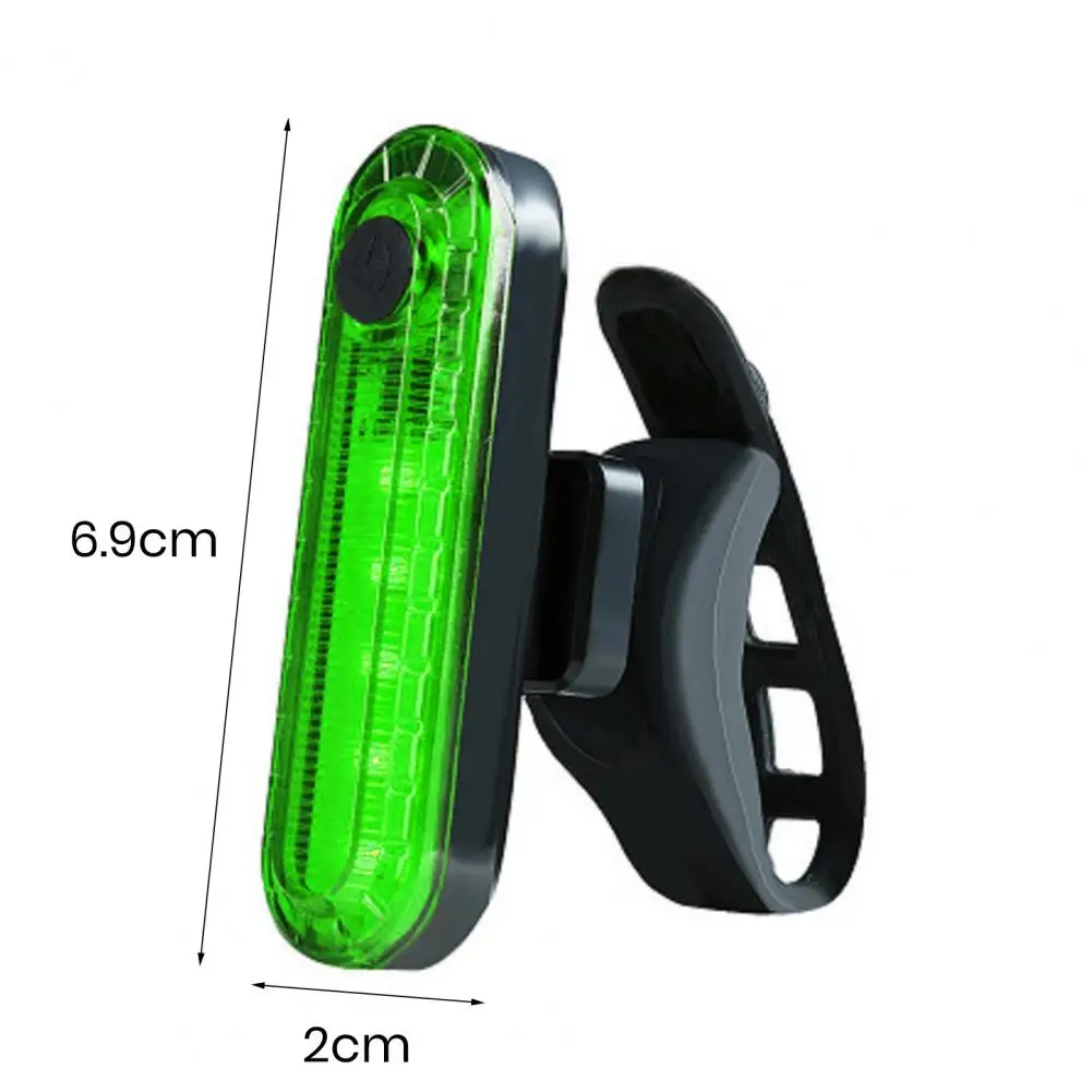 Bicycle Taillight Rechargeable Waterproof Ultra Bright LED Lamp Safety Alert Detachable MTB Road Bike Warning Light Accessories