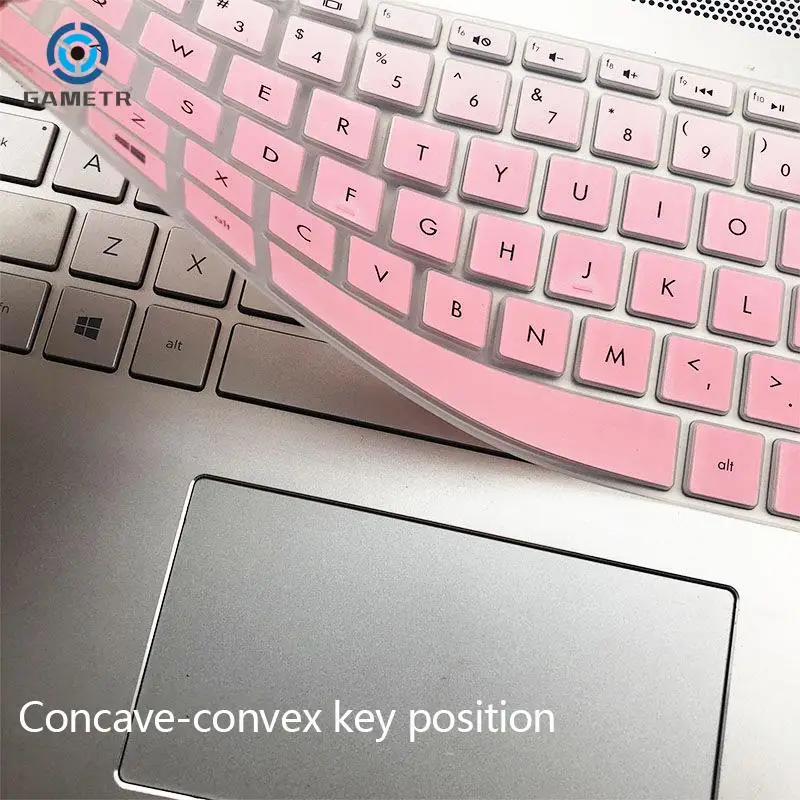 15.6 Inches Silicone Laptop Notebook Keyboard Cover Protector Film for HP Pavilion 250 G8 G7 G6 250 G7 255 G7 G6 256 G6 258 G7