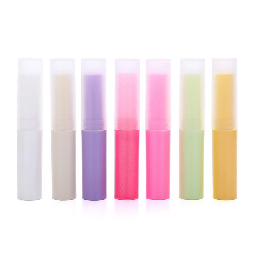 Tubes de baume à lèvres vides en plastique, 16 pièces, conteneurs de rouge à lèvres durables, couleurs assorties pour brillant à lèvres fait maison, Tube de rouge à lèvres