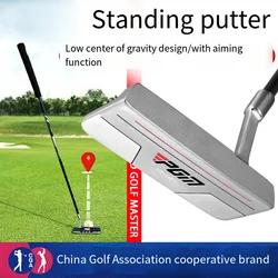 Pgm golf putter stehend niedrigen schwerpunkt ist stabil edelstahl schaft herren putter mit ziellinie tug055