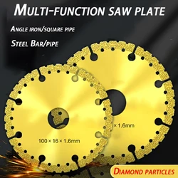 100mm Saw Blades Metal Brazing Iron Rebar Stainless Steel Cutting Round Discs Set Angle Grinder Disk Cut Off Wheel Tools