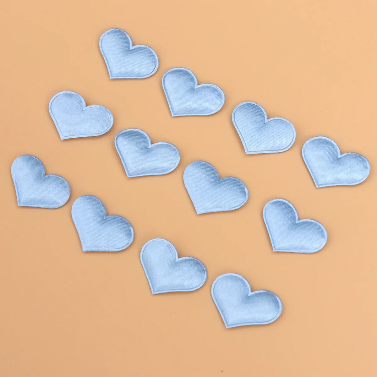 

600pcs Artificial Petals Love Heart Fake Sponge Heart Party Supplies Wedding Engagement Table Confetti Decoration (Sky-blue)