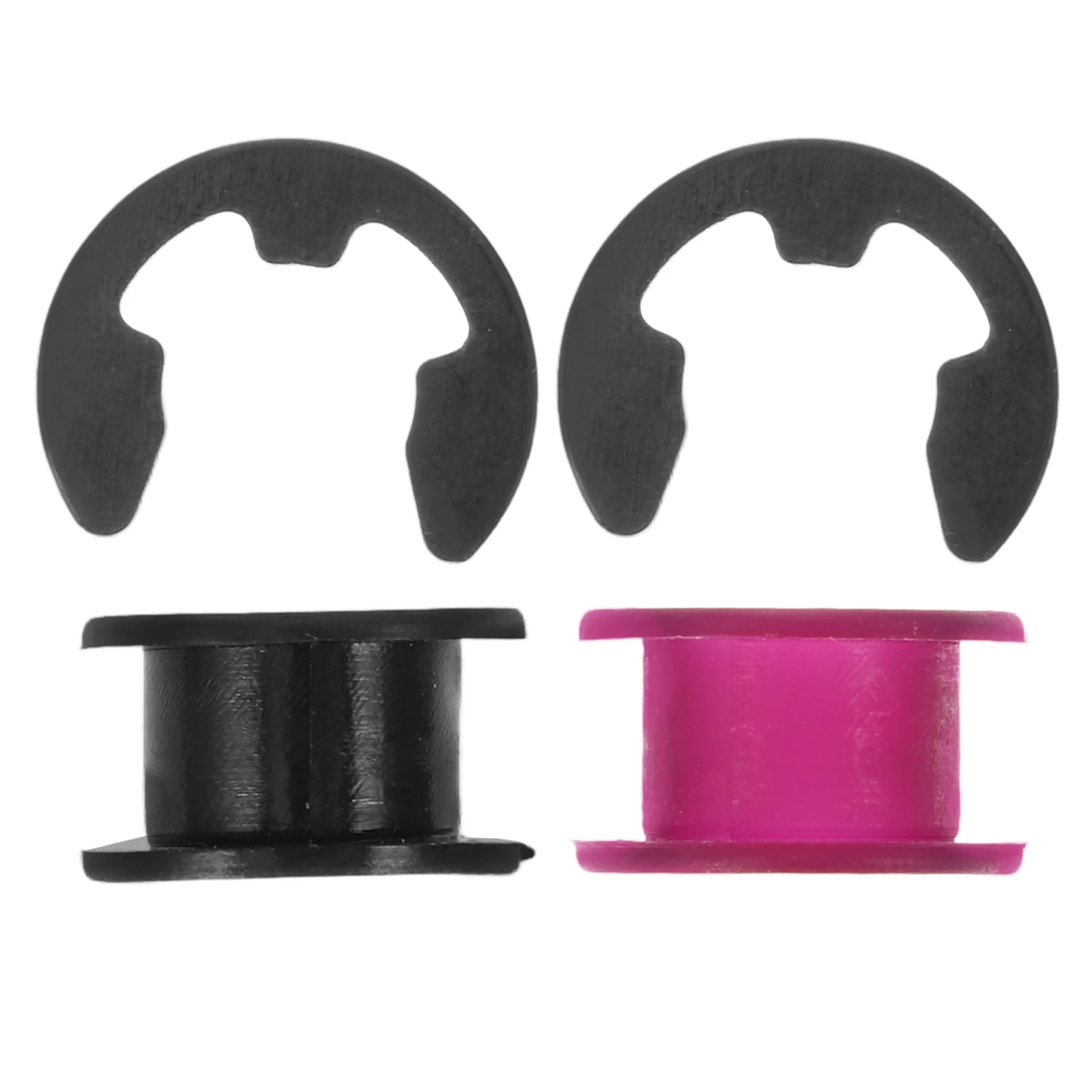 

2 Pcs Shift Rod Bushing Rubber Sleeve Transfer Case Linkage Bushings Replace Plastic Transmission for Car