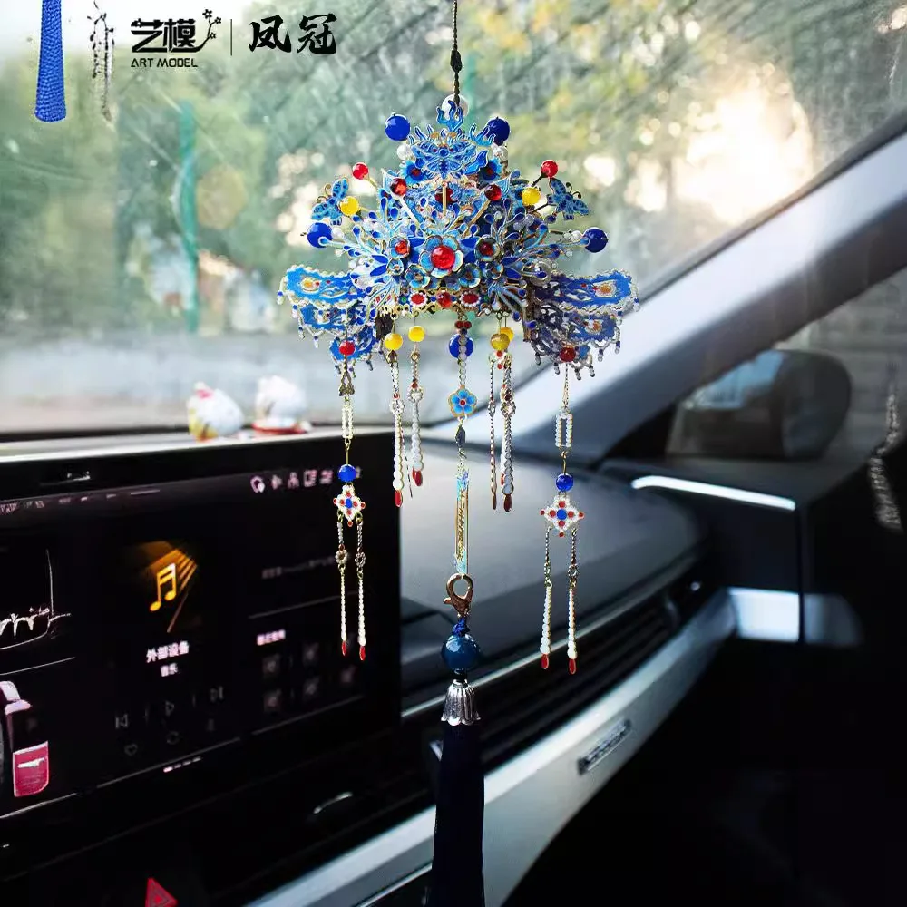 Handmade Tiara Diy Materials 3d  Metal Assembly. Car-mounted Accessory Gift