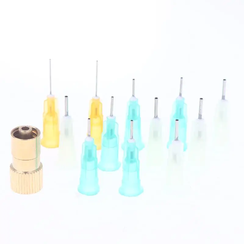 1 conjunto para cabeça de expansão de cola b7000/t7000/t8000 com conversor de fluxo de agulha controle de fluxo de cola adaptador de agulha de cola