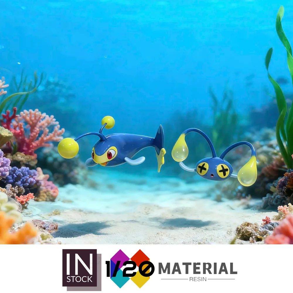 [En stock] Mundo de escala de resina 1/20 [FOG] - Chinchou & Lanturn