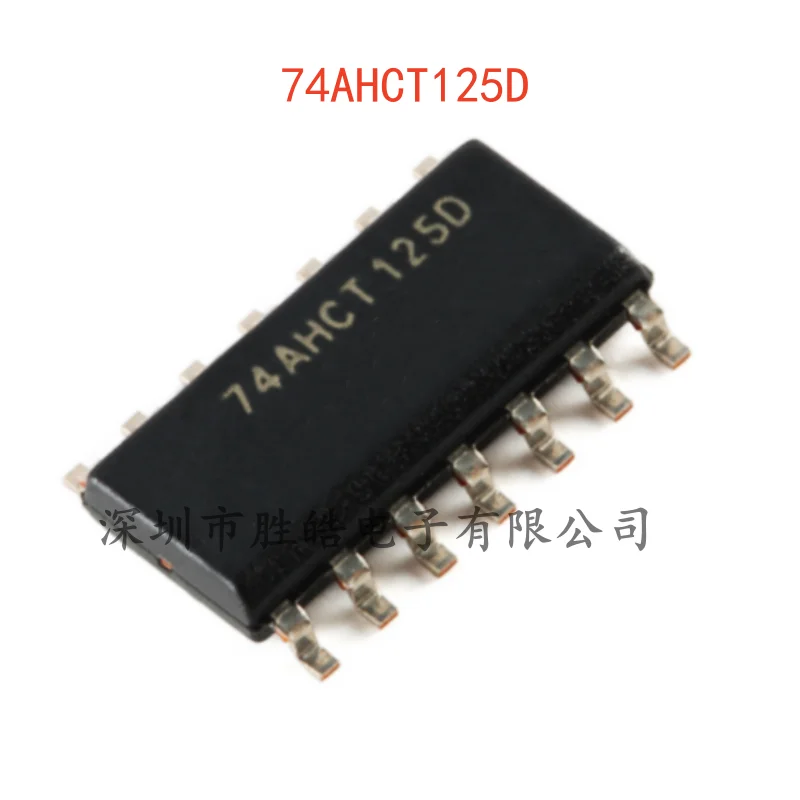 

(10PCS) NEW 74AHCT125D ， 118 Four-Channel Buffer / Line Drive Tri-State SOIC-14 74AHCT125D Integrated Circuit