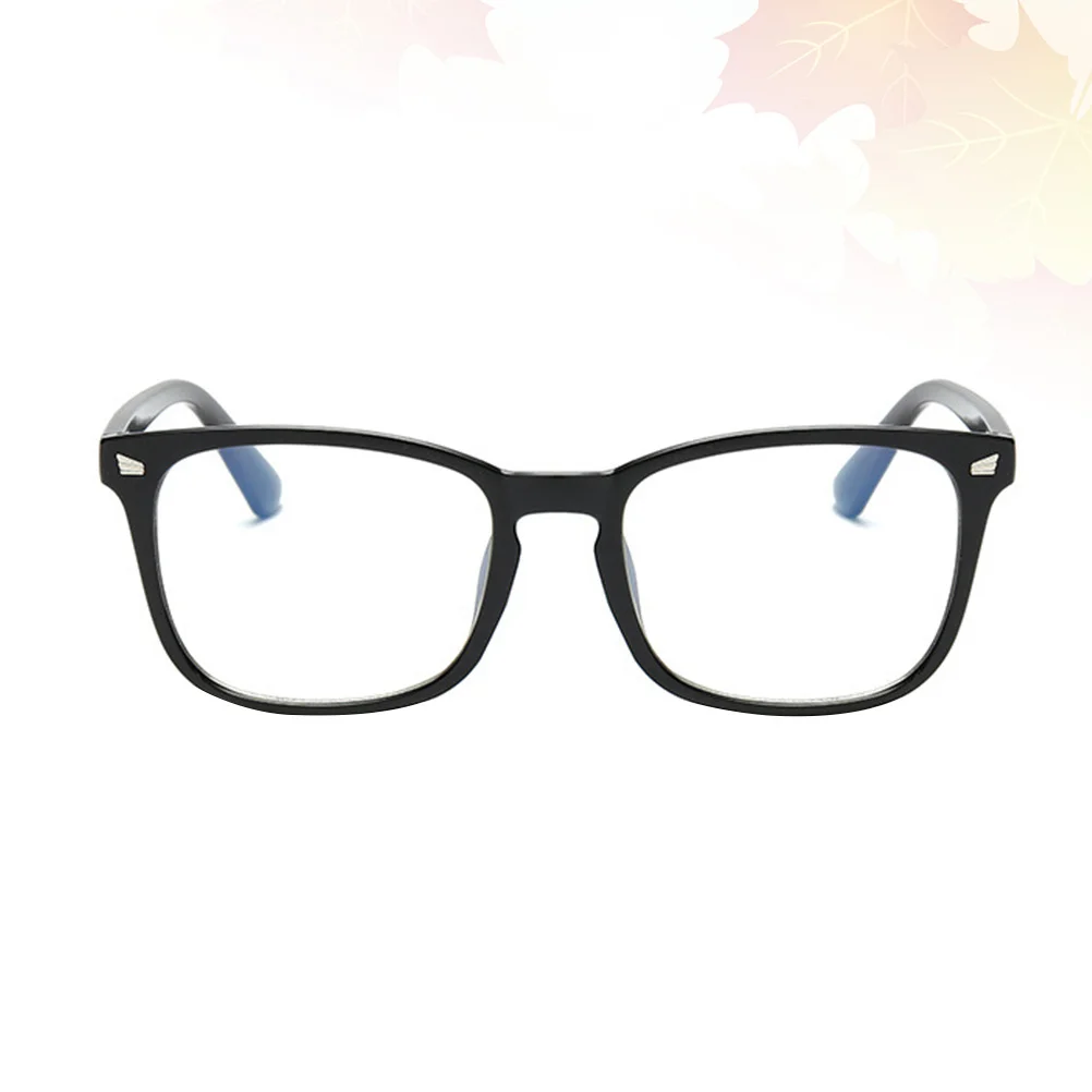 

Черная винтажная оправа для очков с защитой от синего света, оправа для очков, пластиковая прочная легкая модная оправа для офиса, дома, школы