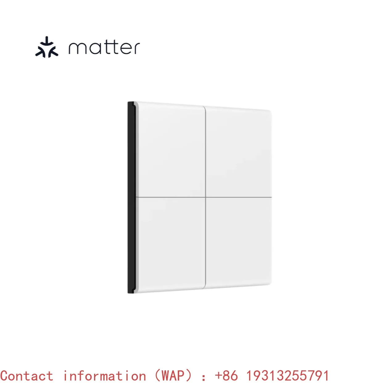 Matter Homekit APP 10A 2200W Bedroom Villa 110V 240V Alexa Google Smart Home Matter Thread Aluminum Alloy JINK SmartWallSwitch