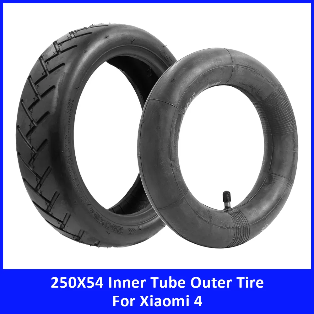 10Inch 250X54 Inner Tube Outer Tire for Xiaomi 4 Thickened Durable Pneumatic Tyre Electric Scooter Accessories Part 250*54 Wheel