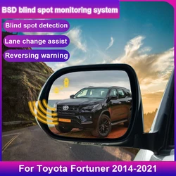 자동차 사각지대 감지 시스템, BSD BSA BSM 자동차 센서, 드라이브 리어 미러 모니터링, Toyota Fortuner 2014-2021