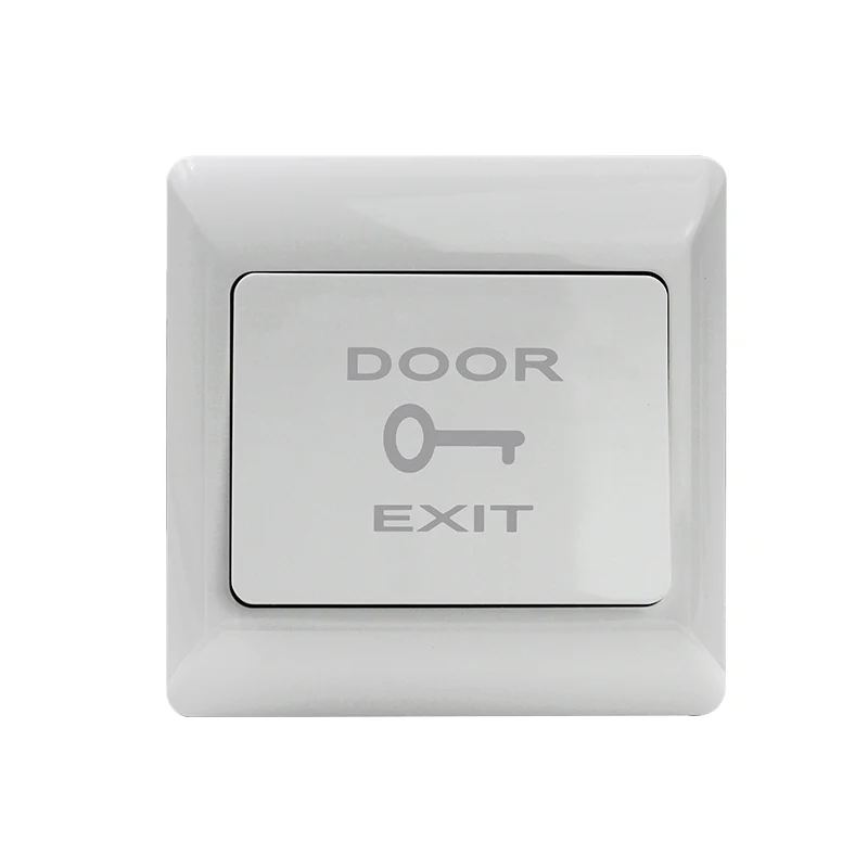 Door Exit Button Release Push Switch for Access Control System Electronic Door Lock NO NC COM Plastic Access Push Button