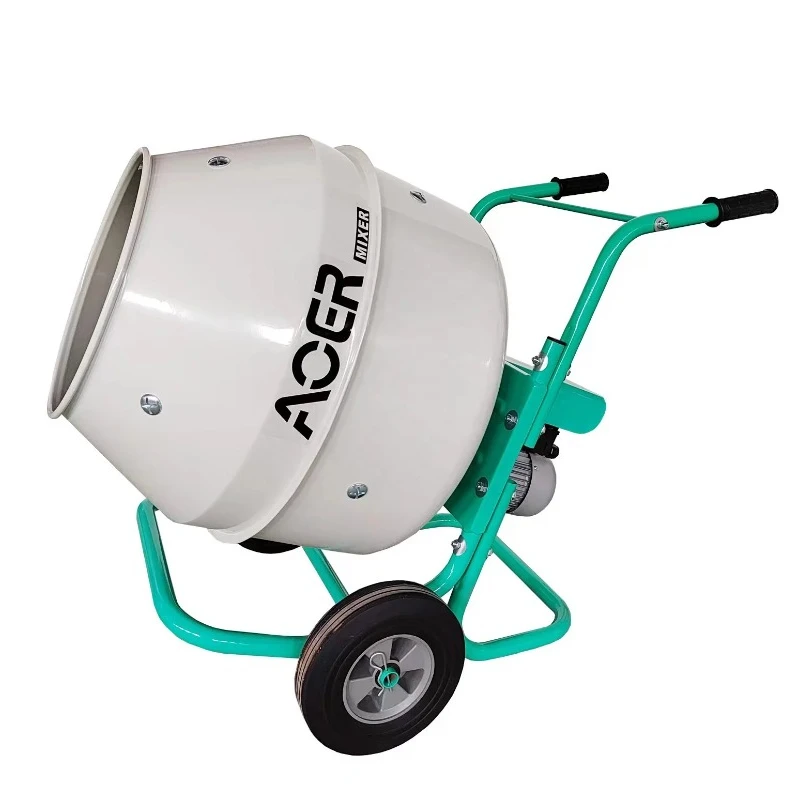 

High quality Electric portable mixer force action Cement mini 120L 375W Multifunctional machinery for sale