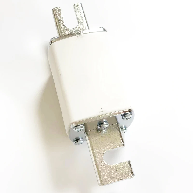100% silver sheet Original Quick fuse NGT1 RS6-1 ceramic fuse core aR AC690V 100KA 125A 160A 200A 250A 690V Low-voltage Fuse