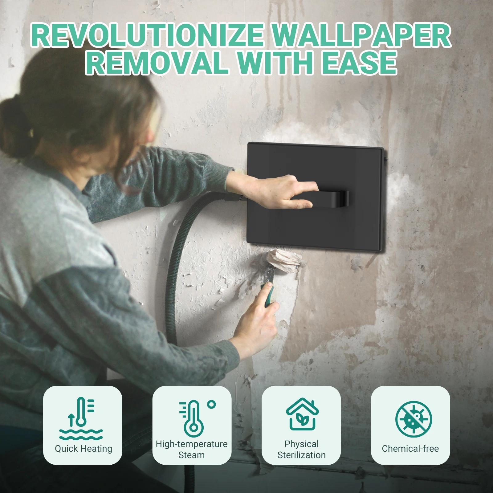 2300W 4.5L Alat Pengupas Wallp - Power Tools Wallpaper ulasan dan harga