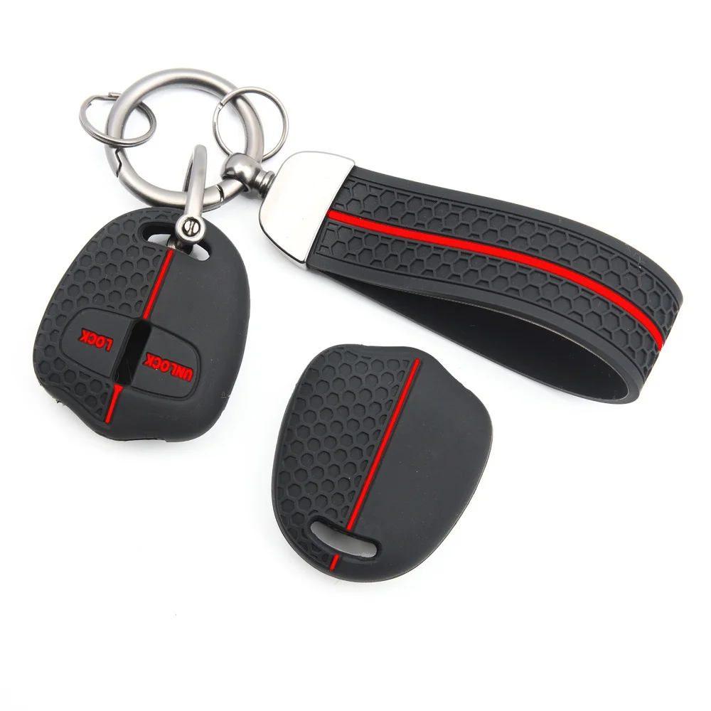 Protective Key Cover Keychain For Mitsubishi Lancer Outlander ASX Pajero Eclipse L200 Precise Fit Full Coverage Stylish Durable