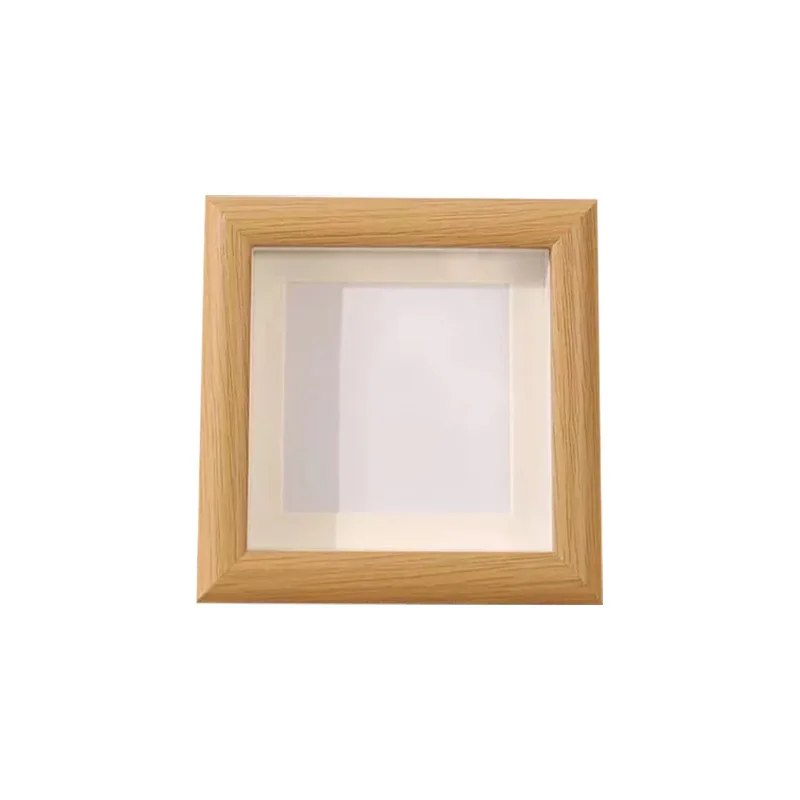 5/10PCS Oil Painting Stick Picture Frame Pendulum Table Mini Square Hollow Picture Frame Wooden DIY Frame Photo Frame