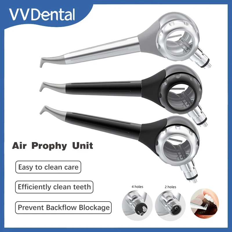 Dental Air Prophy Unit Teeth Whitening/Cleaning Spary Jet Airflow Dentistry Oral Hygiene Sandblasting Polisher Polishing Machine