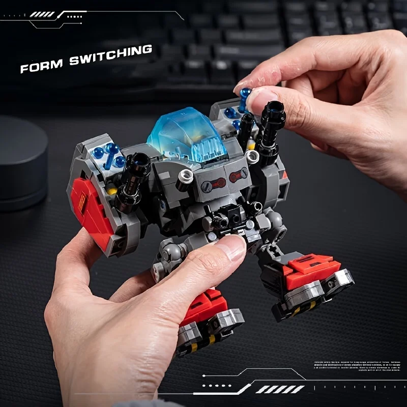 MOC Technische Starcraftes Vechter Siege Tank Gepantserde Robot Model Bouwstenen War Machine Montage Bricks Speelgoed Kinderen Geschenken