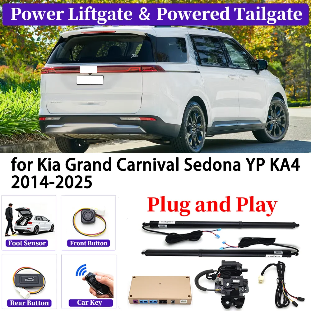 

for Kia Grand Carnival Sedona YP KA4 2014-2025 OEM Upgrade Car Automatic Power Liftgate Kit Smart Auto Electric Tailgate System