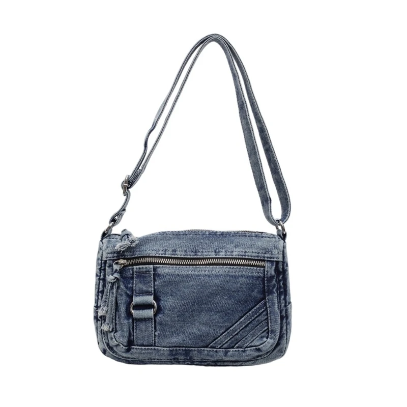 

X7XC Jean Shoulder Purses for Women Small Crossbody Bags Shoulder Bag Hoboes Handbags with Adjustable Shoulder Strap