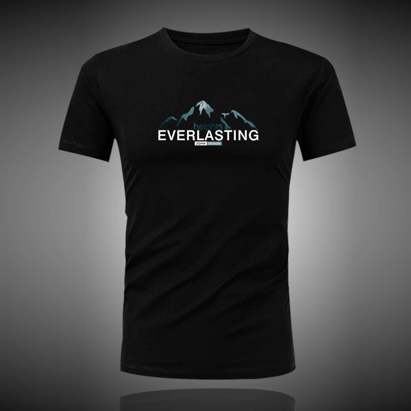 

High-quality men's and women's fashion T-shirts for summer 2025 loose cotton outdoor sports short-sleeved tops 0719