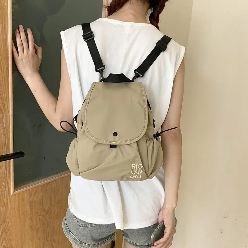 

Модные рюкзаки большой емкости с внутренним отделением в мягкой обложке, 2024, высококачественные сумки для женщин, внутренние рюкзаки с карманами на молнии