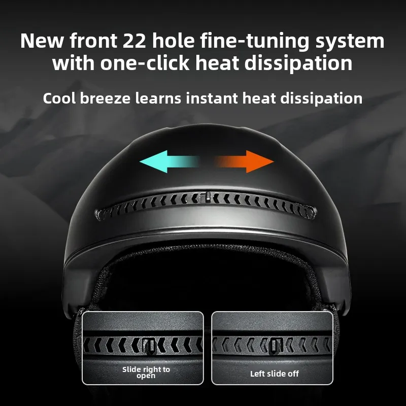 MOON 스키 헬멧 전문 통기성 남여 올인원 겨울 스키 헬멧 싱글 보드 따뜻한 눈 헬멧