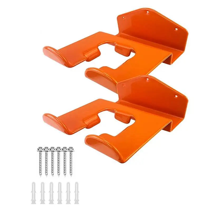 

Grass Trimmer Hanger 2pcs Heavy Duty Wall Mounted Organizer Rack Garage Utility Storage For Hedge Trimmer Power Tool Chainsaw