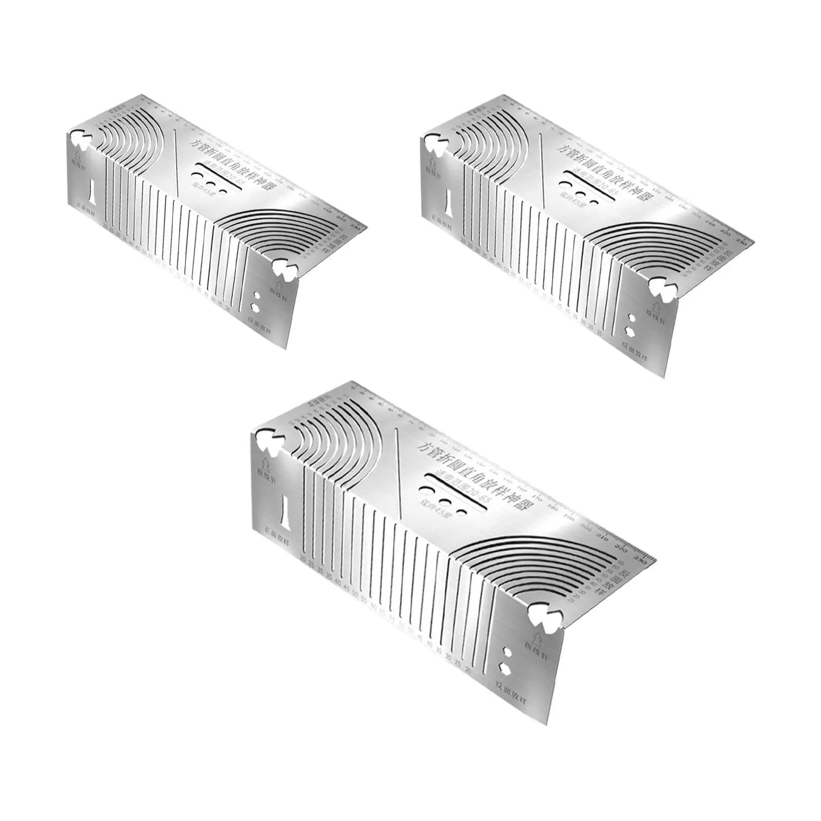 Angle and CURVE Marking Tool Scriber for Construction Drawing Professionals