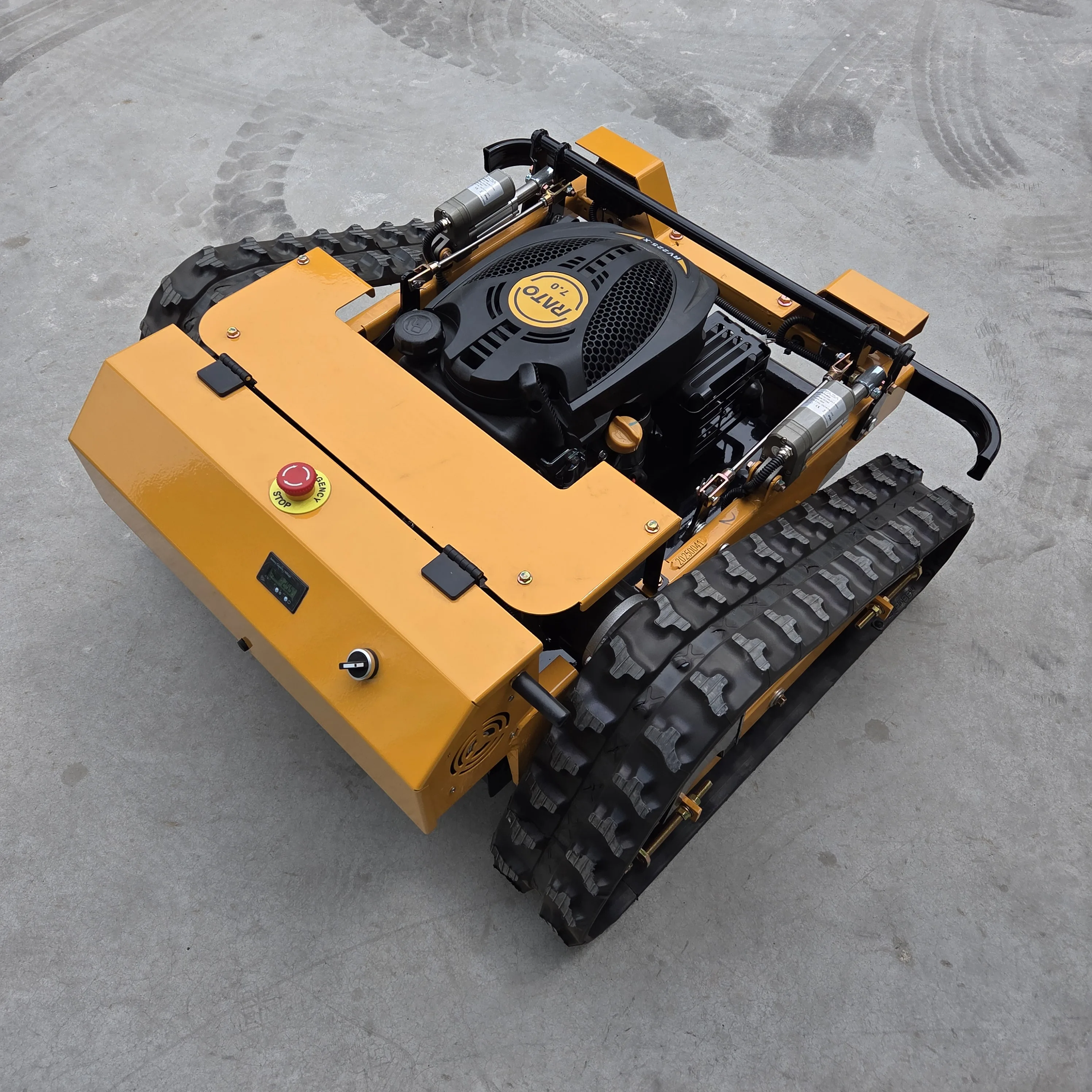 Draadloze 4-takt rupsgrasmaaier: op maat gemaakte, op afstand bestuurbare robotwieder en nulrotatie-tractor Hogere maai-efficiëntie