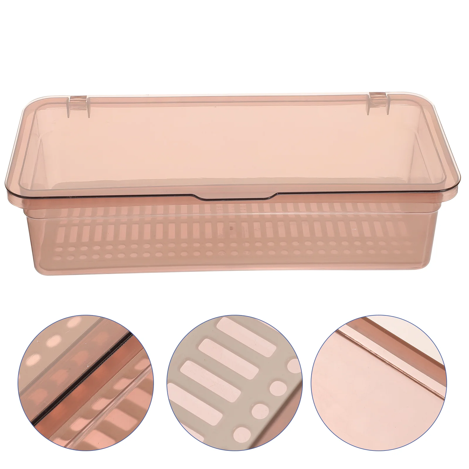 3 Pcs Plastic Chopsticks Box Cutlery Boxes Utensil ganizer Kitchen Drawer Storage Container Tableware Storage Trays