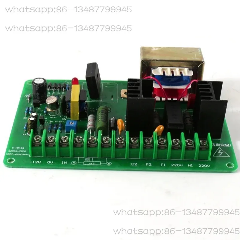 

Плата управления скоростью двигателя постоянного тока SCR08/200B, поддерживает перемещение двигателя мощностью 400 Вт