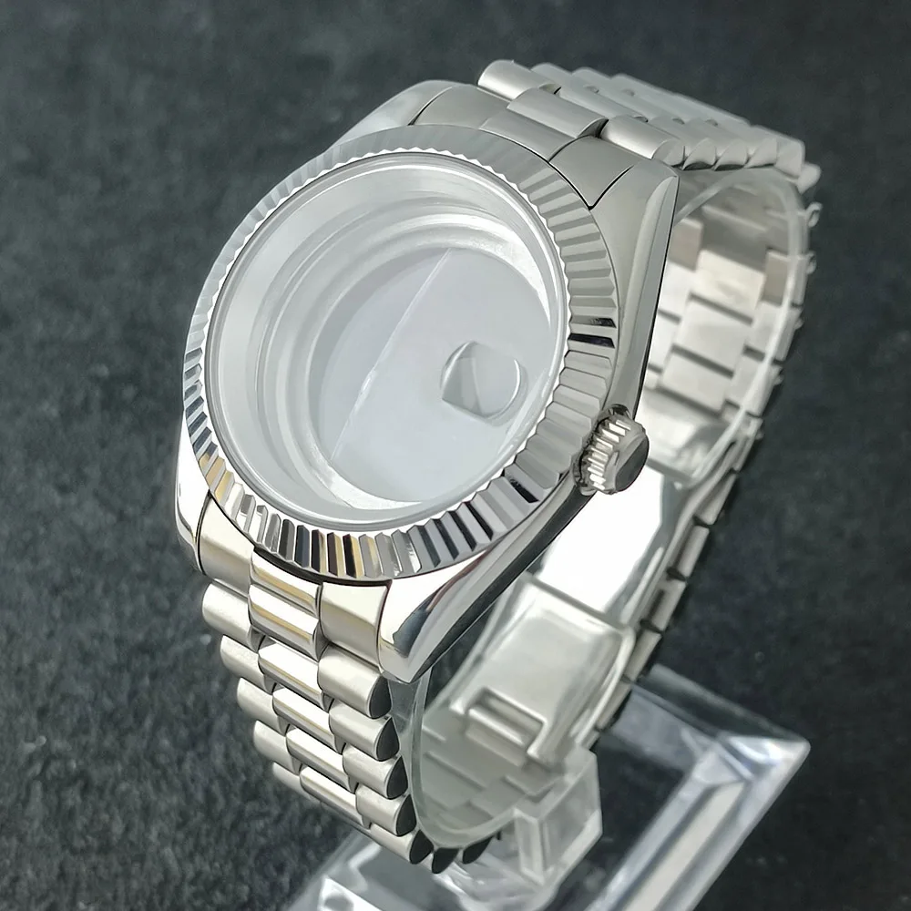 

Корпус 40 мм, часы M8285/8215/NH35, с сапфировым зеркалом и аксессуарами из нержавеющей стали, подходящие для механизмов 8285/NH35