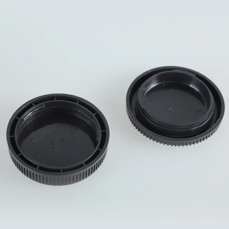 2 OM 마운트 OM-1, OM-2, OM-3 및 기타 카메라 렌즈 K1KF 용 바디 보호 캡으로 보호 후방 렌즈 커버 설정