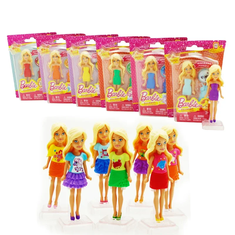 Original Mini Barbie Horoscope Series Dolls for Girl Toys 12 Constellation Genuine Top Brand Birthday Christmas Gifts