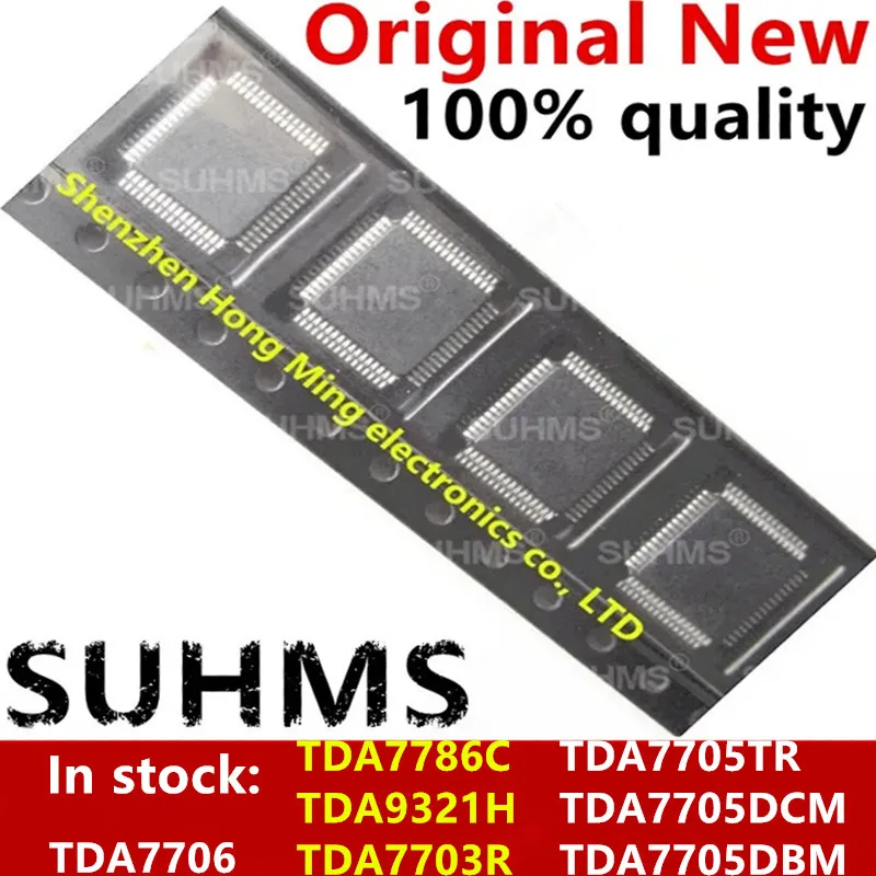 (1piece)100% New TDA7786C TDA7705TR TDA7706 TDA7705DCM TDA7705DBM TDA9321H TDA7703R QFP