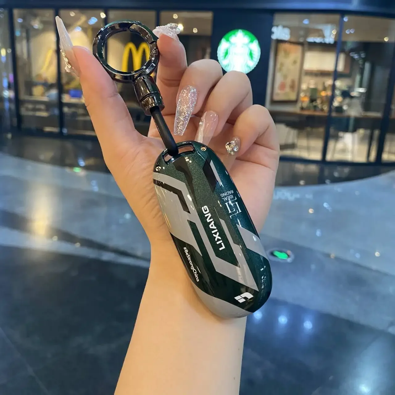 Car Key Cover Smart Remote Control Fob Case Keychian Holder Accessories For Leading Ideal Lixiang Li Auto L7 L8 L9 2022 2023