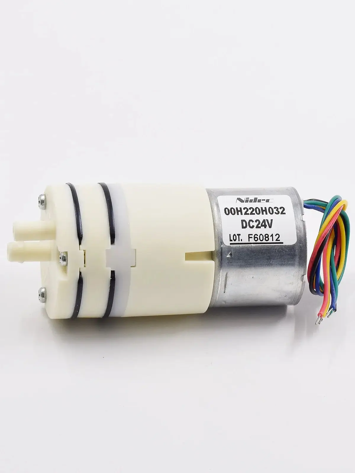 DC 12V 24V Nidec 00H220H024 Micro Mini Brushless Motor Water Pump Diaphragm Liquid Dosing Metering Self Priming Pump PWM Control