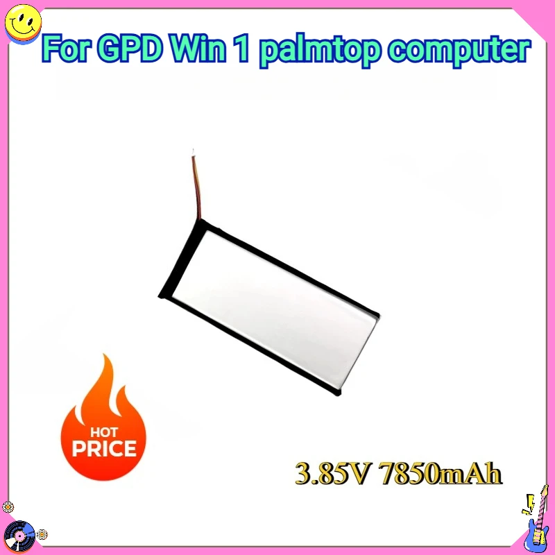 

New 3.85V 7850mAh Replacement Battery for GPD Win 1 palmtop computer