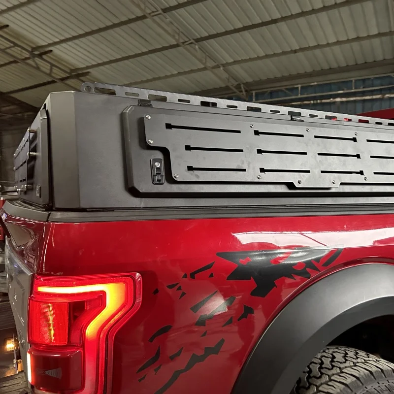 

Off-road Hard Type Aluminum Alloy Topper Camper Pickup Tonneau Cover 4x4 Pickup Truck Canopy