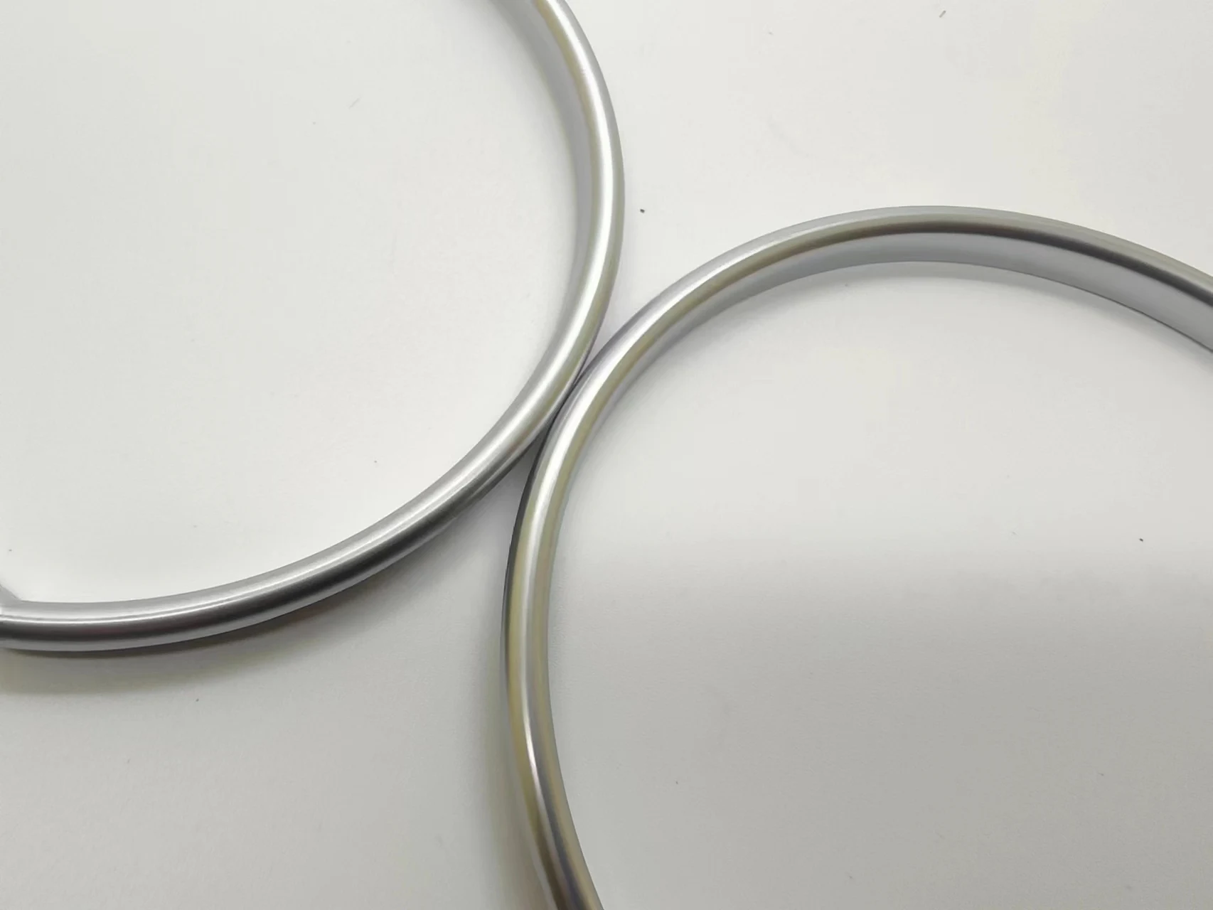 Picture 4: Styling Dashboard Gauge Ring Set For BMW E36 3 Series 92-99 models with VDO speedometer only（Chrome Silver / Matt Silver ）
