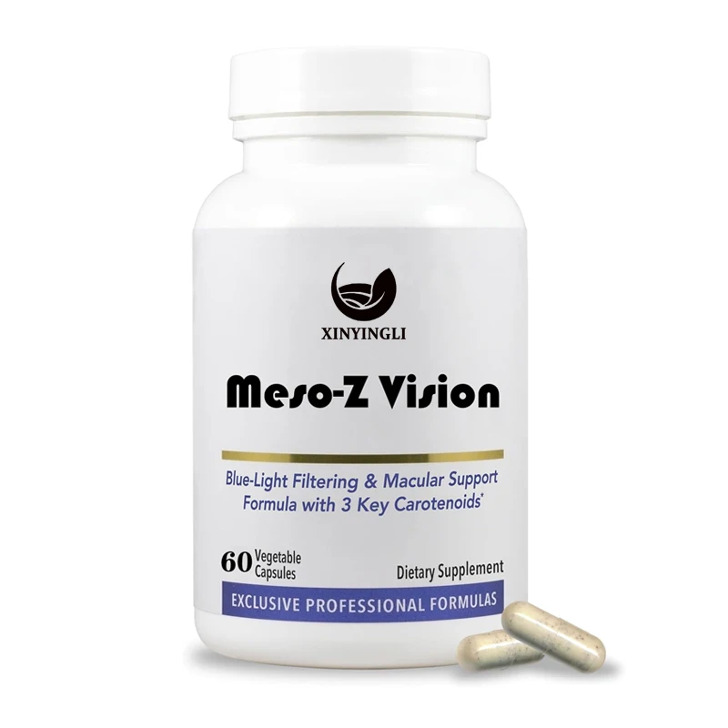 

Meso-Z Vision， Contains lutein, astaxanthin, supports eye health, 60 vegetable capsules